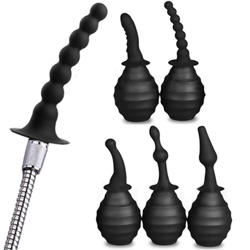 380ml Anal Enema Ball / Anal Douche Syringe Cleaning Nozzle Kit /  Enema Washing Bottle Pump - EVE's SECRETS
